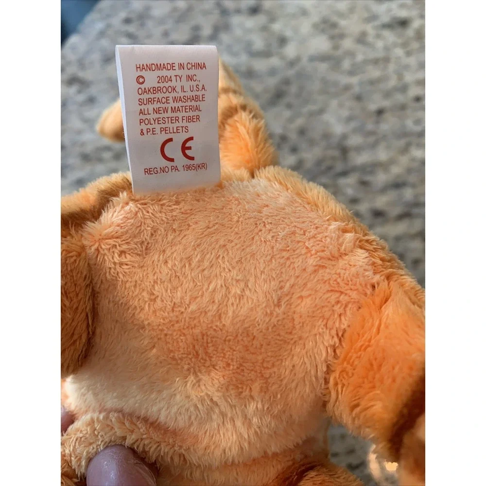 Ty Beanie Babies Cool Cat Garfield‎ With Sunglasses 2004